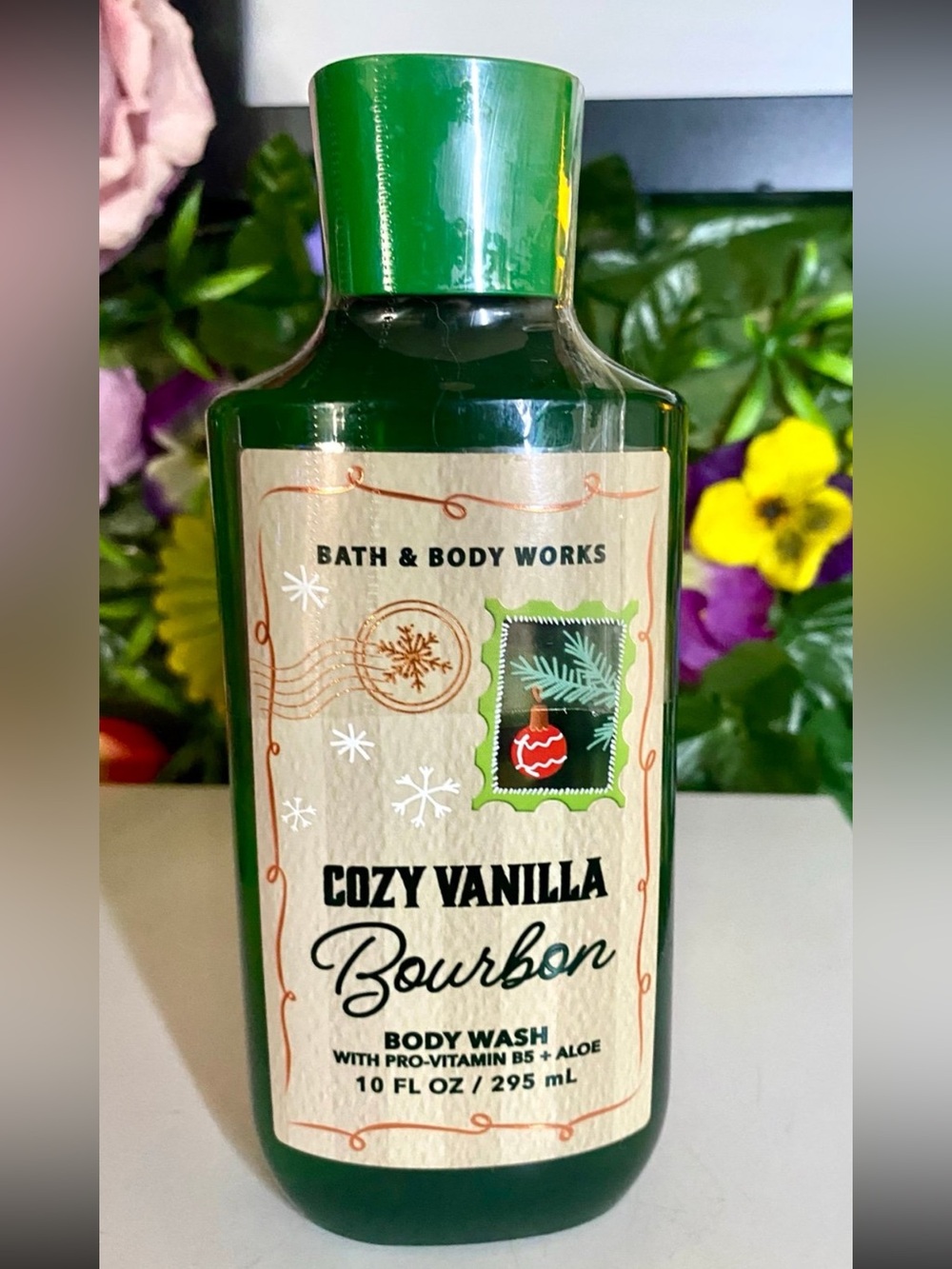 Bath & Body Works COZY VANILLA BOURBON Body Wash 10oz Holiday Limited NEW